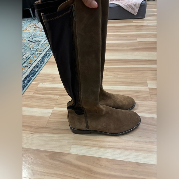 Donald J Pliner Women’s Isla Suede Riding Boot in Brown Size 11 New - Picture 11 of 14